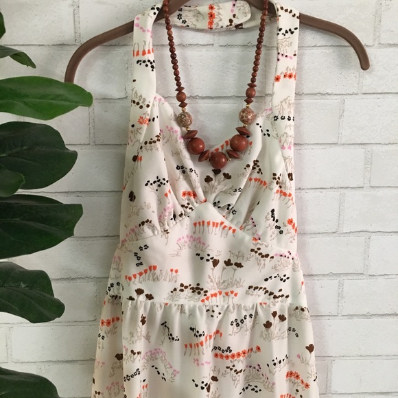 Mister Robert Dresses & Skirts - 🍃🌺New: {Vintage}: Floral Halter Dress🌺🍃